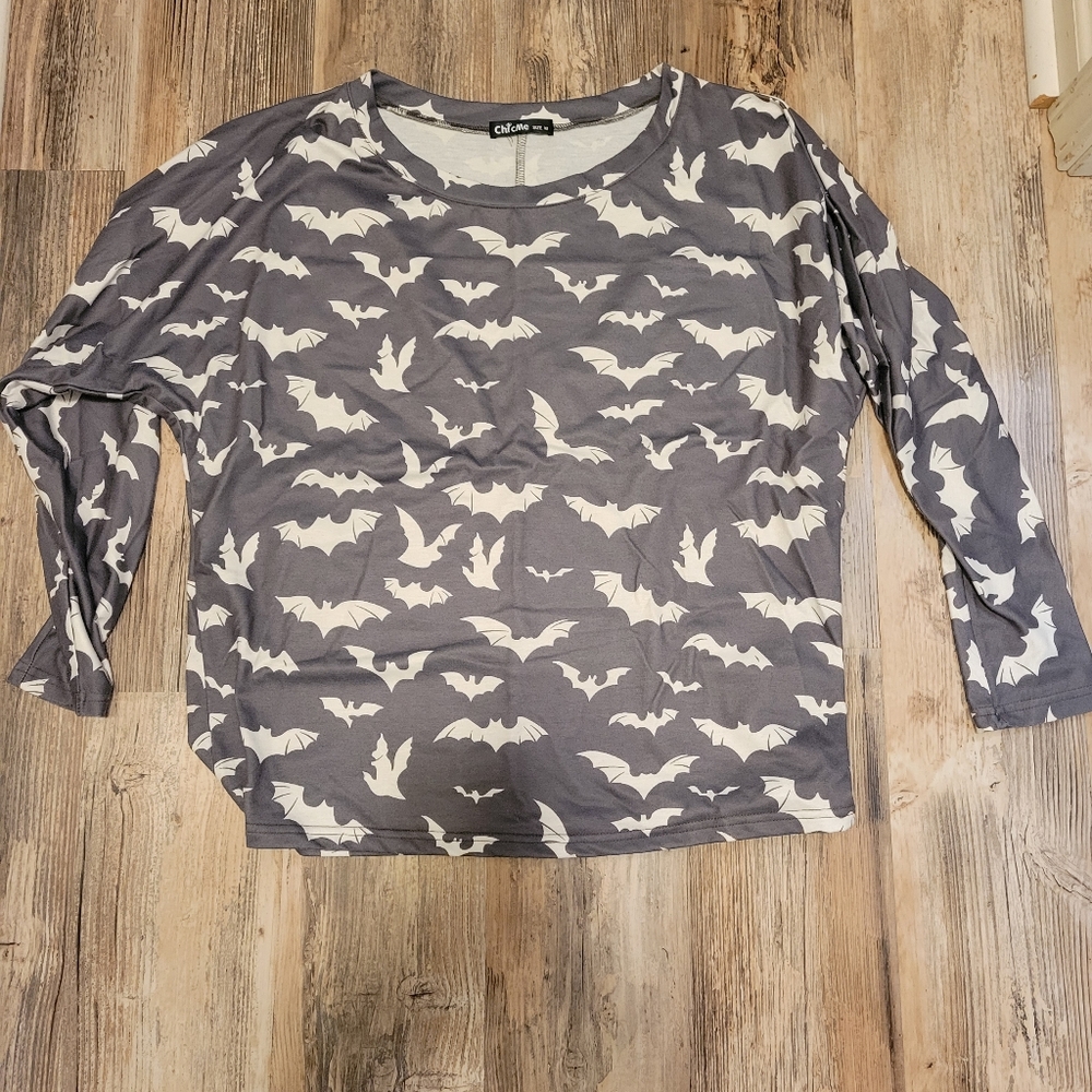 Womens Halloween Bat shirt